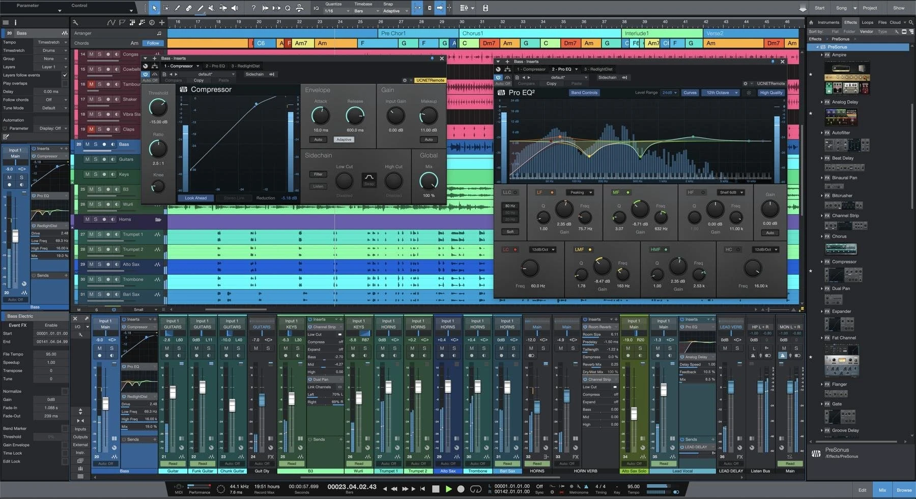 PreSonus Studio One Pro 7 screenshot 1